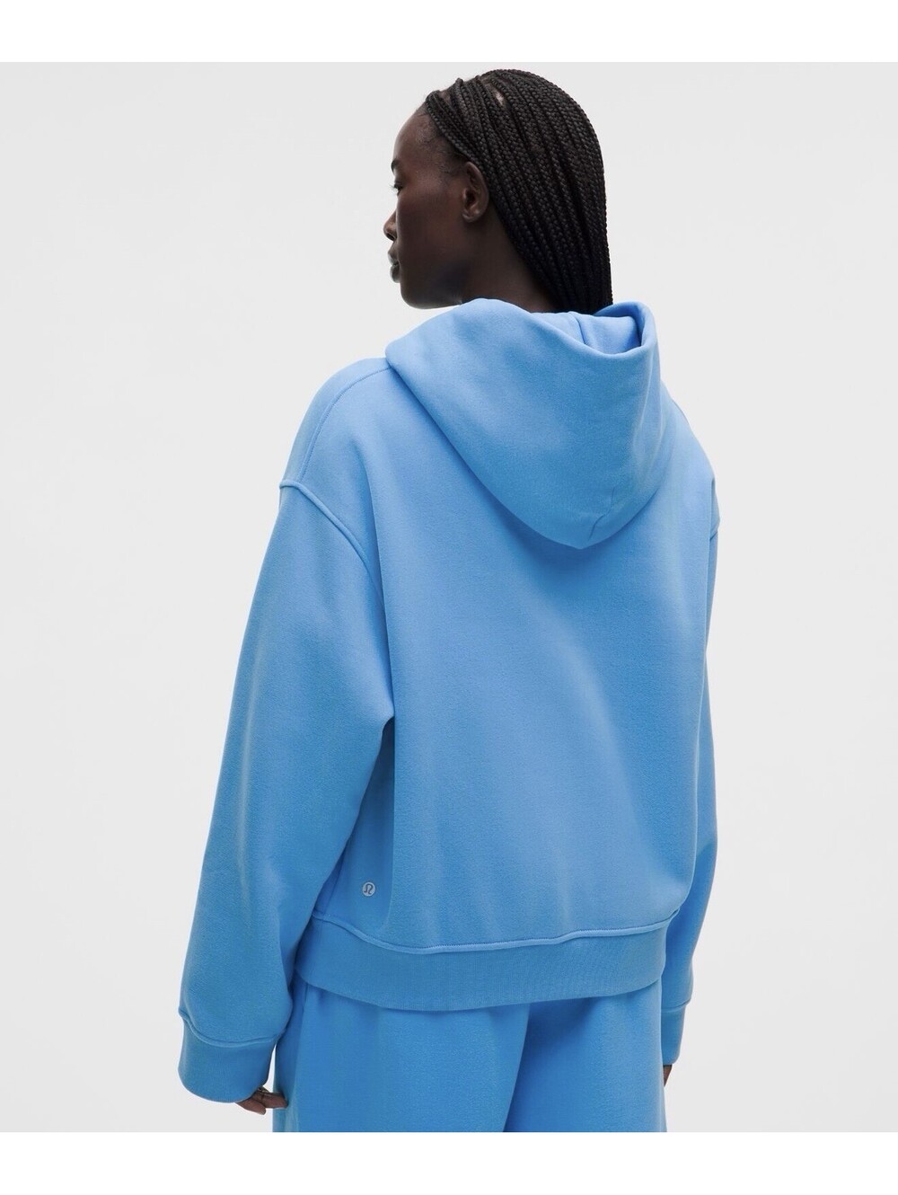 Lululemon Steady State Super Soft Hoodie Women’s XXS Oversized Blue Ocean Wave